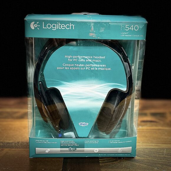 Logitech Headset h540 (NIB) - Picture 1 of 3